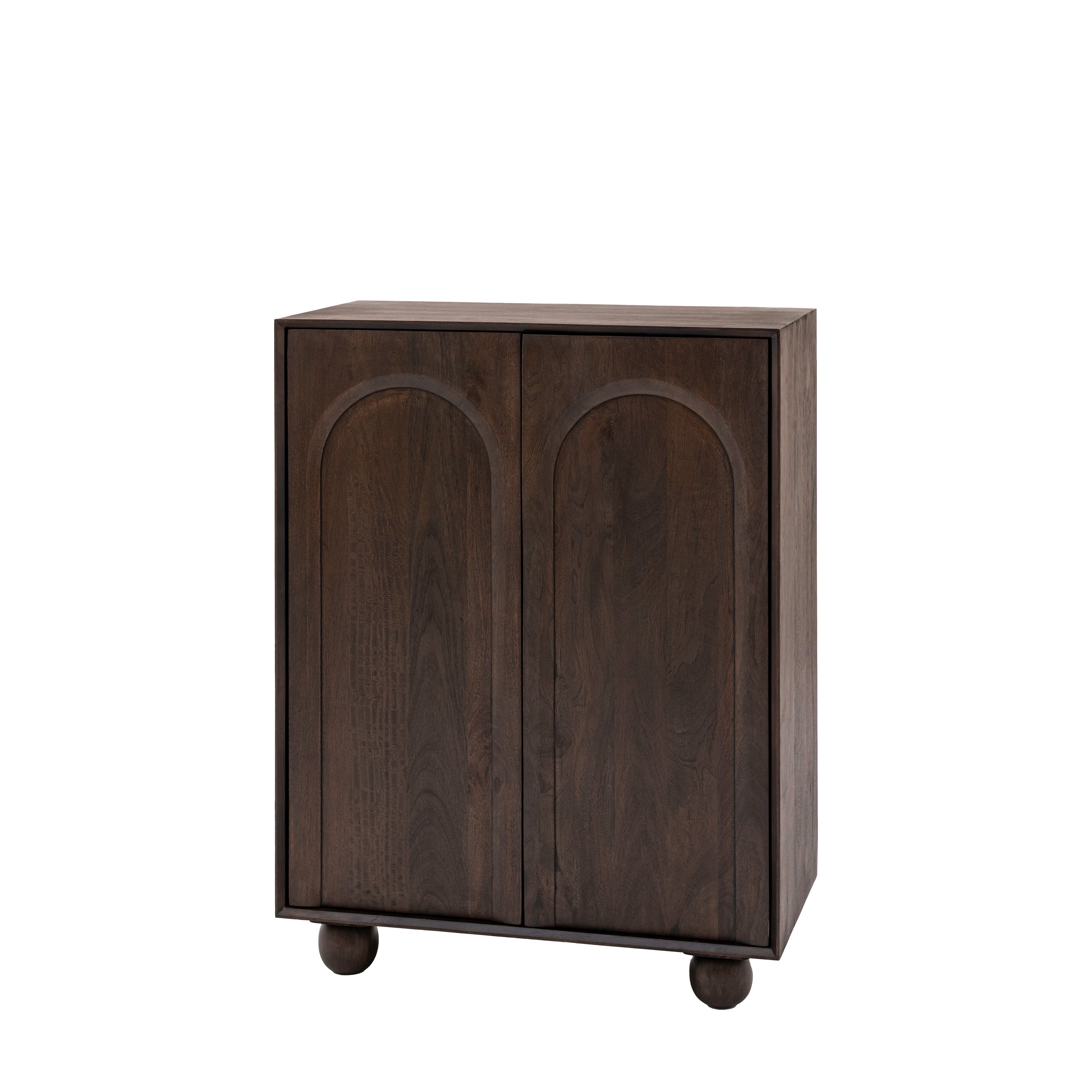 Hank Brown Mango Wood Cupboard | 2 Doors